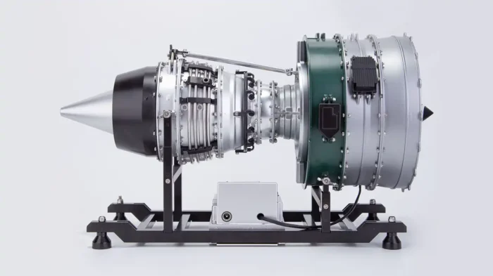 ماکت موتور توربو فن هواپیما مقیاس 1:10 | TECHING Model 1/10 Dual-Spool Turbofan Engine Model Kits   - Image 6