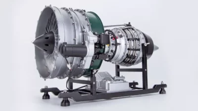 ماکت موتور توربو فن هواپیما مقیاس 1:10 | TECHING Model 1/10 Dual-Spool Turbofan Engine Model Kits  