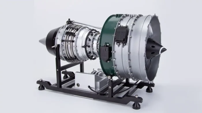 ماکت موتور توربو فن هواپیما مقیاس 1:10 | TECHING Model 1/10 Dual-Spool Turbofan Engine Model Kits   - Image 3