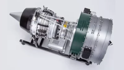 ماکت موتور توربو فن هواپیما مقیاس 1:10 | TECHING Model 1/10 Dual-Spool Turbofan Engine Model Kits   - Image 2