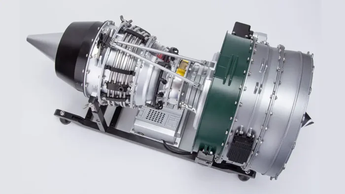 ماکت موتور توربو فن هواپیما مقیاس 1:10 | TECHING Model 1/10 Dual-Spool Turbofan Engine Model Kits   - Image 2
