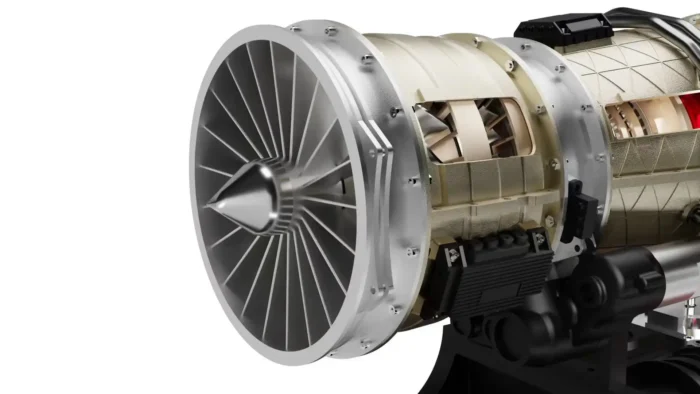 ماکت موتور توربوفن جنگنده اف 35 | TECHING Model 1:10 F135 Fighter Turbofan Engine Kits - Image 9