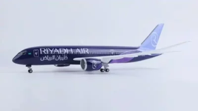 ماکت هواپیما بوئینگ 787 ریاض ایر