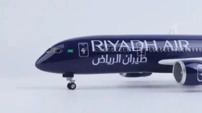 ماکت هواپیما بوئینگ 787 ریاض ایر