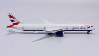 ماکت هواپیما بوئینگ 787 بریتیش ایرویز | NG Model 1:400 Boeing 787-10 British Airways G-ZBLB - Image 2