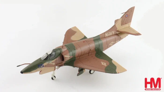 ماکت جنگنده A-4 اسکای هاوک نیروی دریایی امریکا مقیاس 1:72 ساخت شرکت هابی مستر