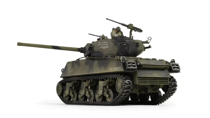 ماکت تانک ام 4 شرمن ارتش امریکا |  Forces of Valor 1:32 U.S. Sherman M4A3 VVSS Black Panthers - Image 11