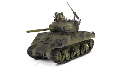ماکت تانک ام 4 شرمن ارتش امریکا |  Forces of Valor 1:32 U.S. Sherman M4A3 VVSS Black Panthers - Image 9