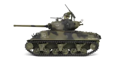 ماکت تانک ام 4 شرمن ارتش امریکا |  Forces of Valor 1:32 U.S. Sherman M4A3 VVSS Black Panthers - Image 2