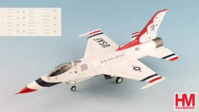 ماکت جنگنده اف 16 فالکن تاندربرد امریکا | Hobby Master 1:72 F16C Fighting Falcon USAF Thunderbirds