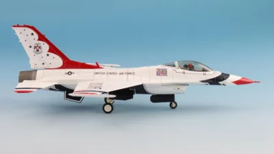 ماکت جنگنده اف 16 فالکن تاندربرد امریکا | Hobby Master 1:72 F16C Fighting Falcon USAF Thunderbirds