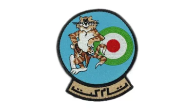 پچ اف ۱۴ تامکت نیروی هوایی ایران Iranian F-14 Tomcat Patch