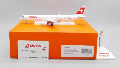 ماکت هواپیما ایرباس 321 سوئیس | JC Wings 1:200 Airbus A321neo Swiss HB-JPB