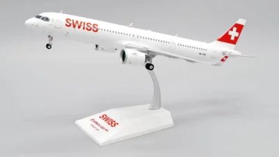 ماکت هواپیما ایرباس 321 سوئیس | JC Wings 1:200 Airbus A321neo Swiss HB-JPB