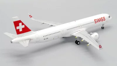 ماکت هواپیما ایرباس 321 سوئیس | JC Wings 1:200 Airbus A321neo Swiss HB-JPB