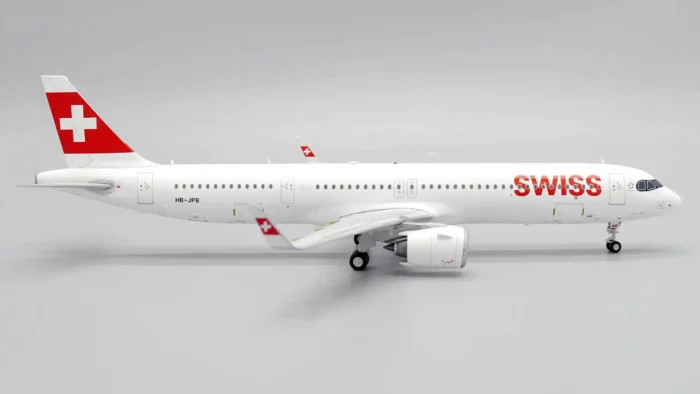 ماکت هواپیما ایرباس 321 سوئیس | JC Wings 1:200 Airbus A321neo Swiss HB-JPB