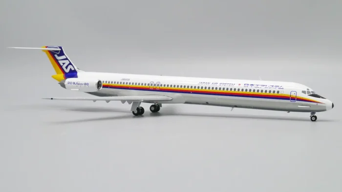 ماکت هواپیما بوئینگ ام دی 81 ژاپن | JC Wings 1:200 McDonnell Douglas MD-81 Japan Air System JAS