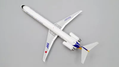 ماکت هواپیما بوئینگ ام دی 81 ژاپن | JC Wings 1:200 McDonnell Douglas MD-81 Japan Air System JAS