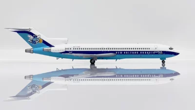 ماکت هواپیما بوئینگ 727 نیو اورلئال امریکا | Jc Wings 1:200 Boeing 727-200 New Orleans Hornets