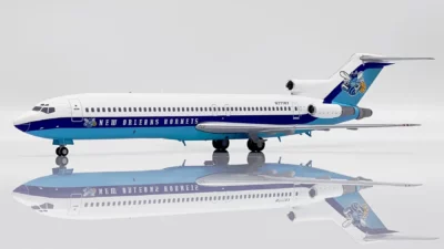 ماکت هواپیما بوئینگ 727 نیو اورلئال امریکا | Jc Wings 1:200 Boeing 727-200 New Orleans Hornets