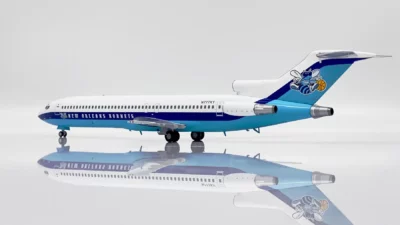 ماکت هواپیما بوئینگ 727 نیو اورلئال امریکا | Jc Wings 1:200 Boeing 727-200 New Orleans Hornets