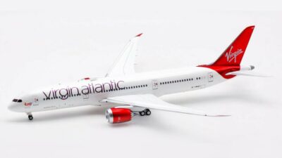 ماکت هواپیما بوئینگ 787 ویرجین آتلانتیک بریتانیا مقیاس 1:200 ساخت شرکت اینفلایت