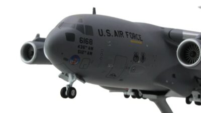 ماکت هواپیما بوئینگ C-17A نیروی هوایی امریکا مقیاس 1:200 ساخت شرکت جمینی جتز