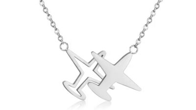 گردنبند طرح هواپیما Airplane Necklace PN008