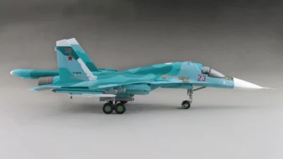ماکت جنگنده سوخو 34 فولبک نیروی هوایی روسیه مقیاس 1:72 ساخت شرکت هابی مستر