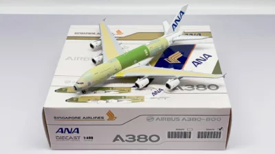 ماکت هواپیما ایرباس 380 ژاپن | JC Wings 1:400 Airbus A380 All Nippon Airways