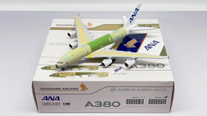 ماکت هواپیما ایرباس 380 ژاپن | JC Wings 1:400 Airbus A380 All Nippon Airways