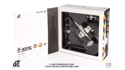 ماکت جنگنده اف 104 نیروی هوایی امریکا | JC Wings 1:72 Lockheed F-104C Starfighter USAF