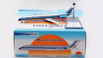 ماکت هواپیما مکدانل داگلاس DC-9 ایسترن ایرلاینز | InFlight 1:200 McDonnell Douglas DC-9-51 Eastern Air Lines N401EA - Image 3