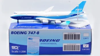 ماکت هواپیما بوئینگ 747 کارخانه مقیاس 1:200 ساخت شرکت SQ Wings