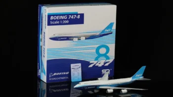 ماکت هواپیما بوئینگ 747 کارخانه مقیاس 1:200 ساخت شرکت SQ Wings