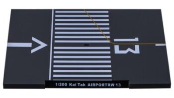 پایه هواپیما طرح باند فرودگاه هنگ کنگ | Fantasy Wings 1:200 Display Stand Hong Kong Kai Tak Airport - Image 4