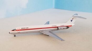 ماکت هواپیما DC-9 هواپیمایی ملی ایران مقیاس 1:400 تولید ایروکلاسیک