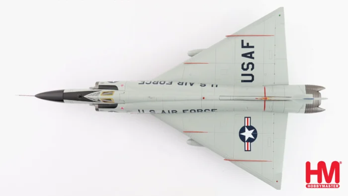 ماکت جنگنده F-102 دلتا داگر نیروی هوایی امریکا مقیاس 1:72 ساخت شرکت هابی مستر