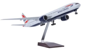 Airplane Model 1:150 Boeing 777 British Airways