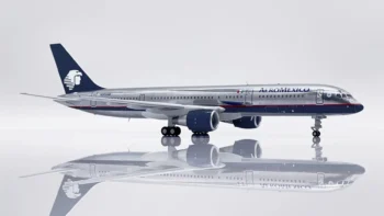 ماکت هواپیما بوئینگ 757 ایرومکزیکو | JC Wings 1:200 Boeing B757-200 Aeromexico Airlines N301AM - Image 3