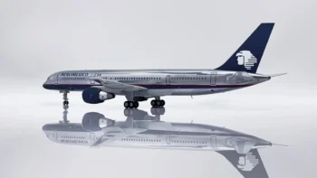 ماکت هواپیما بوئینگ 757 ایرومکزیکو | JC Wings 1:200 Boeing B757-200 Aeromexico Airlines N301AM - Image 4