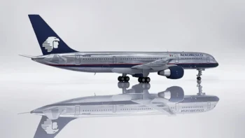 ماکت هواپیما بوئینگ 757 ایرومکزیکو | JC Wings 1:200 Boeing B757-200 Aeromexico Airlines N301AM - Image 5