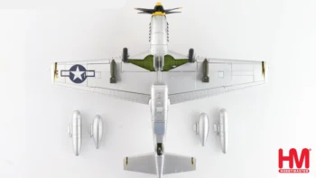 ماکت جنگنده P-51 موستانگ نیروی هوایی امریکا | Hobby Master 1:48 P-51D Mustang USAAF 23rd FG - Image 4