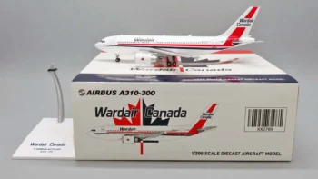 JC Wings 1:200 Airbus A310-300 Wardair Canada C-GDWD XX2789