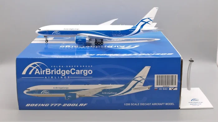 JC Wings 1:200 Boeing B777F Air Bridge Cargo VQ-BAO XX20054C