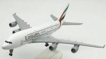 Airplane Model 20CM Airbus A380 Emirates