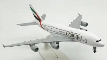 Airplane Model 20CM Airbus A380 Emirates