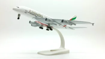 Airplane Model 20CM Airbus A380 Emirates