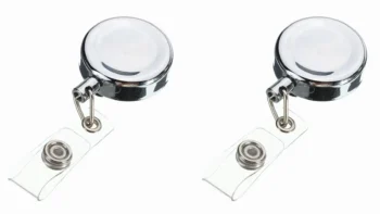 کارت اویز قرقره ای استیل | ID Card Holder IC030 - Image 2