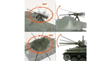 ماکت تانک ام 24 چافی ارتش امریکا